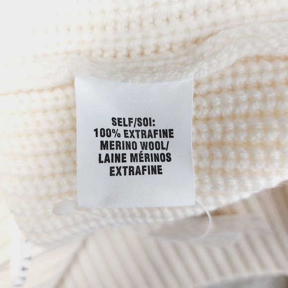 Tanya Taylor Cream V-Neck Sweater - Picture 8 of 10